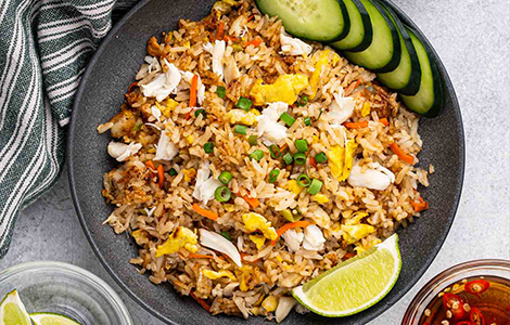 Fish Fried Rice 